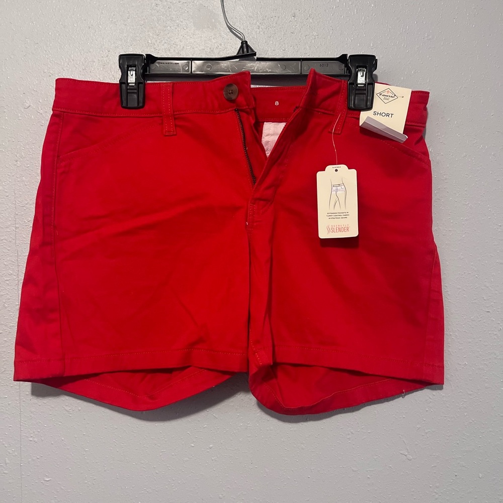 St Johns Bay Red Shorts NWT